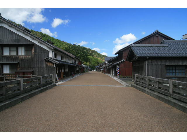 ▲写真は日本遺産に認定された鯖街道の街並み